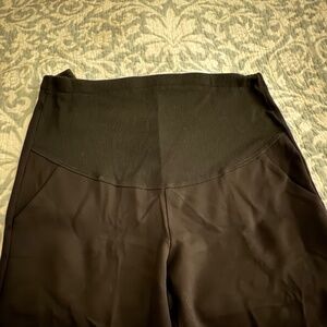 Maternity Black Straight Leg Pants